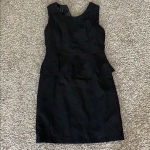 Forever 21 Black Peplum Dress